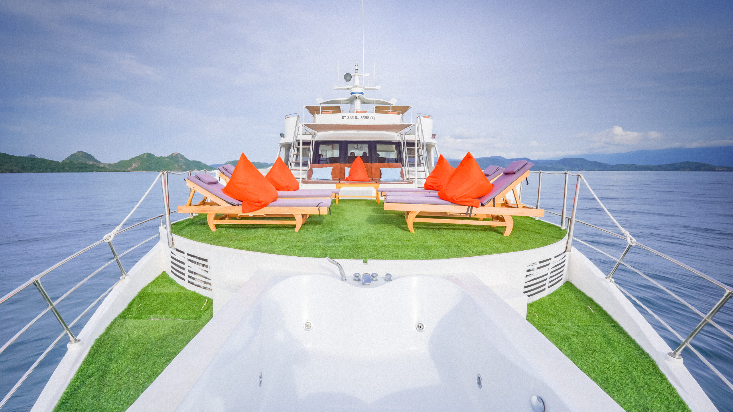 Ocean Angel Sundeck and Relax Area 11